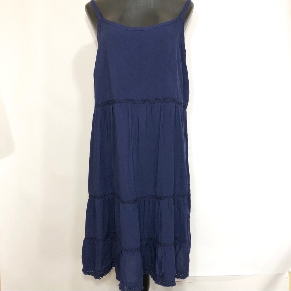 Torrid Sleeveless Dress Fringe Hem Size 2x
